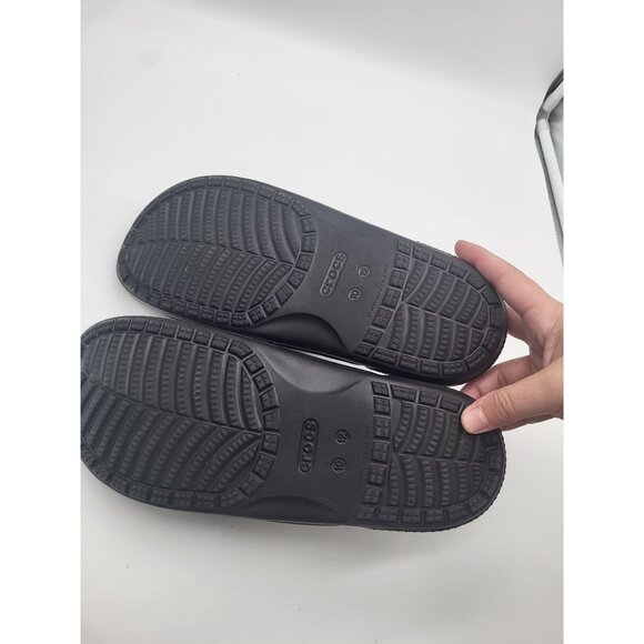 CROCS Unisex Classic Animal Remix Two-Strap Slide Sandals Mens-10 Womens-12 - Picture 4 of 7